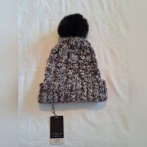 Calia Marbled Pom Beanie Perfect Plum, by Carrie Underwood, NEW